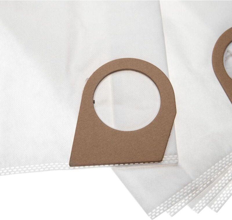 vhbw 5x Staubsaugerbeutel kompatibel mit Bosch PAS 900, PAS 1000, PAS 1000 F Staubsauger - Mikrovlies, 55,55cm x 21,85cm...