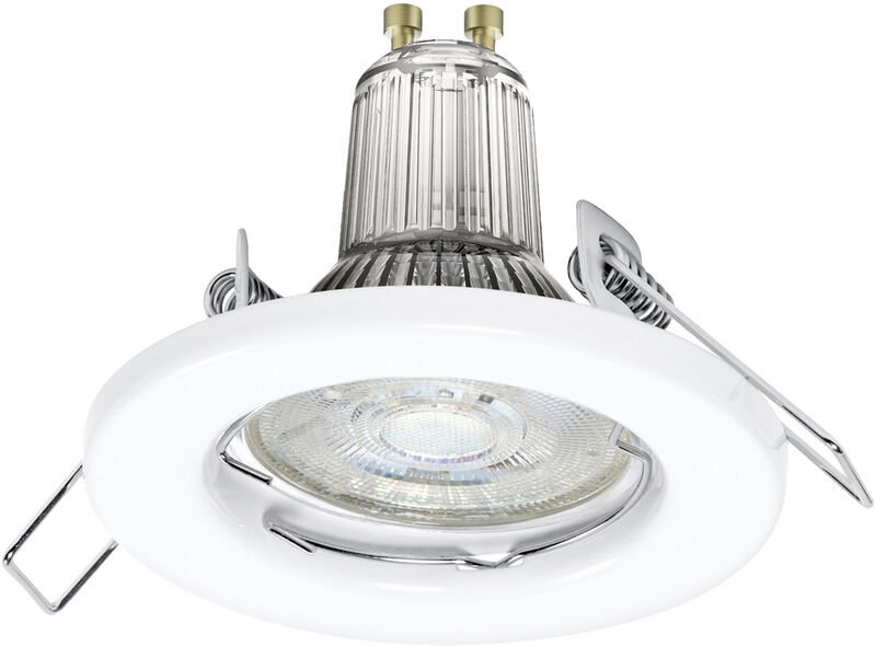 Ledvance - set X3 recess downlight GU10 LED-Bad-Einbauleuchte GU10 4.5 w IP20 Weiß