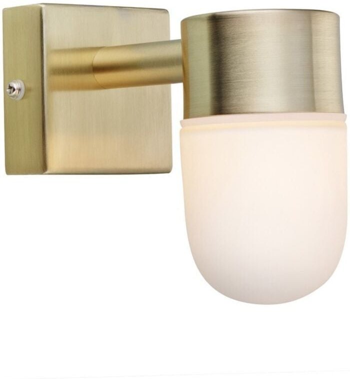 Thumbnail - Markslojd - menton - 1 Licht Badezimmer Wandleuchte Messing IP44, G9