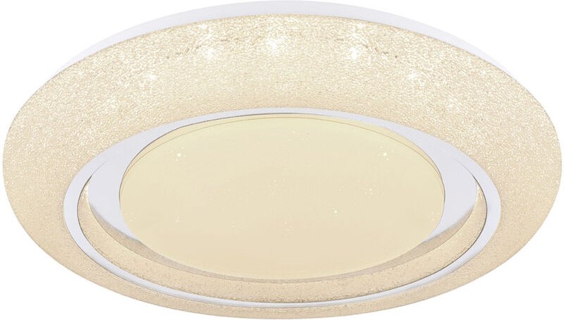 Globo - deckenleuchte - Rada - weiß - metall - ø 48cm - led -