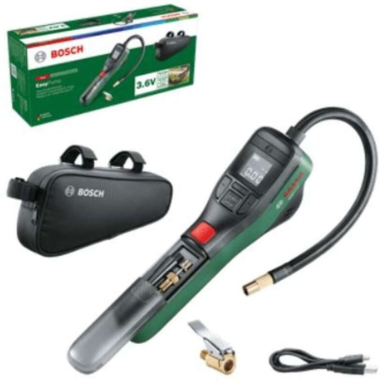 3,6 v Akku-Kompressor, mit integriertem Akku, Ladegerät 0603947002 - Bosch