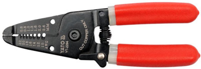 Abisolierzange 165 Mm 0,64-2,6 Mm - Yt-2294