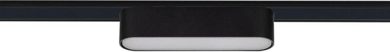 Efectoled - LED-Linearstrahler Magnetschiene 25mm SuperSlim 6W 48V Schwarz 222mm 2700K Warmweiß