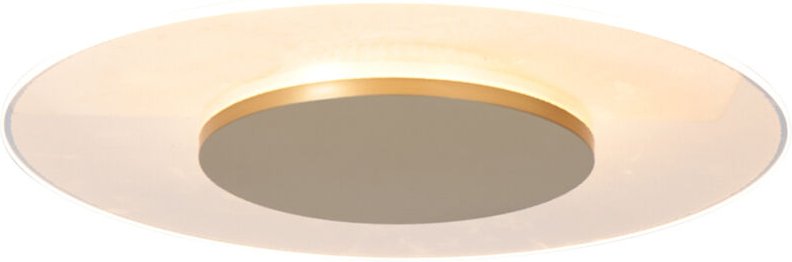 Steinhauer - deckenleuchte - Lido - gold - metall - Ø 36cm - LED
