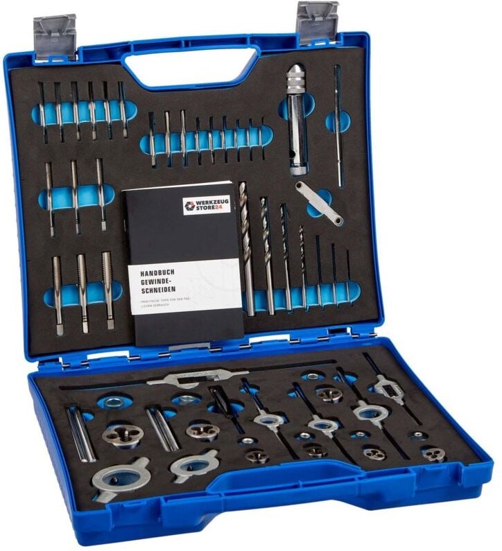 Ws24 - Gewindeschneidsortiment 52tlg. GS52 M3-M12 100464