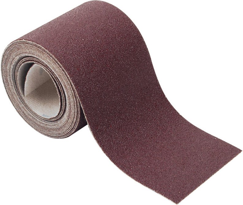 1 Haft-Schliefpapierrolle, K120, 4mx93mm - 5812000 - Wolfcraft