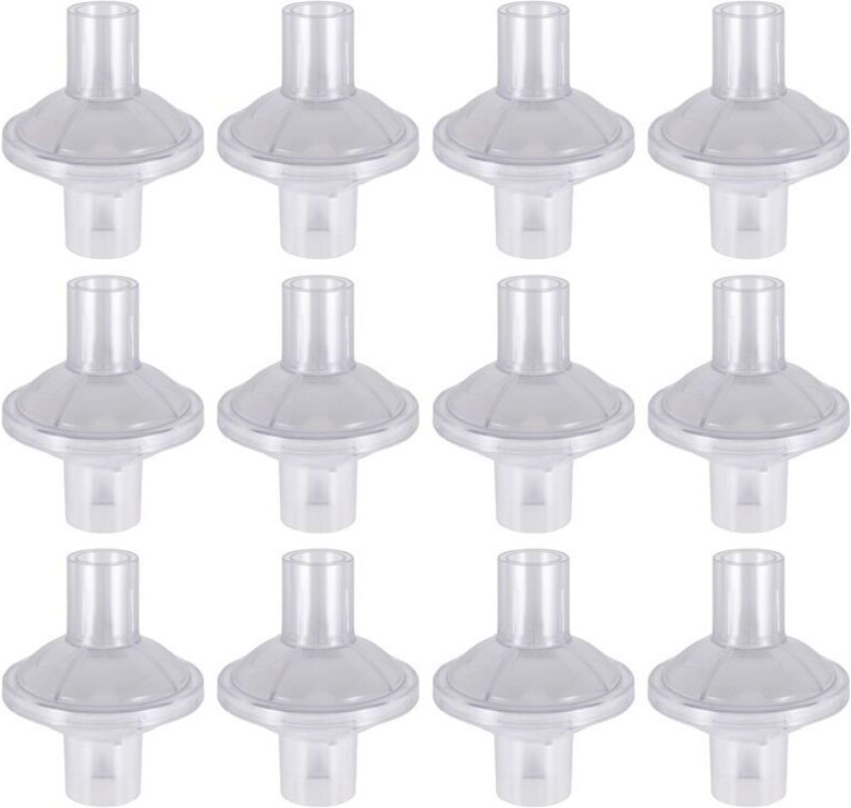 Virenfilter für CPAP/BiPAP-Geräte, 12er-Packung