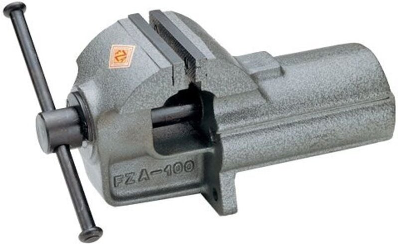 Schraubstock aus Spezialguss, nach hinten öffnend, Backenbreite 80 mm