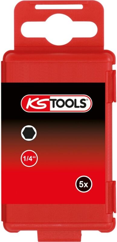 1/4' Bit Innensechskant, 75mm, 4mm, 5er Pack