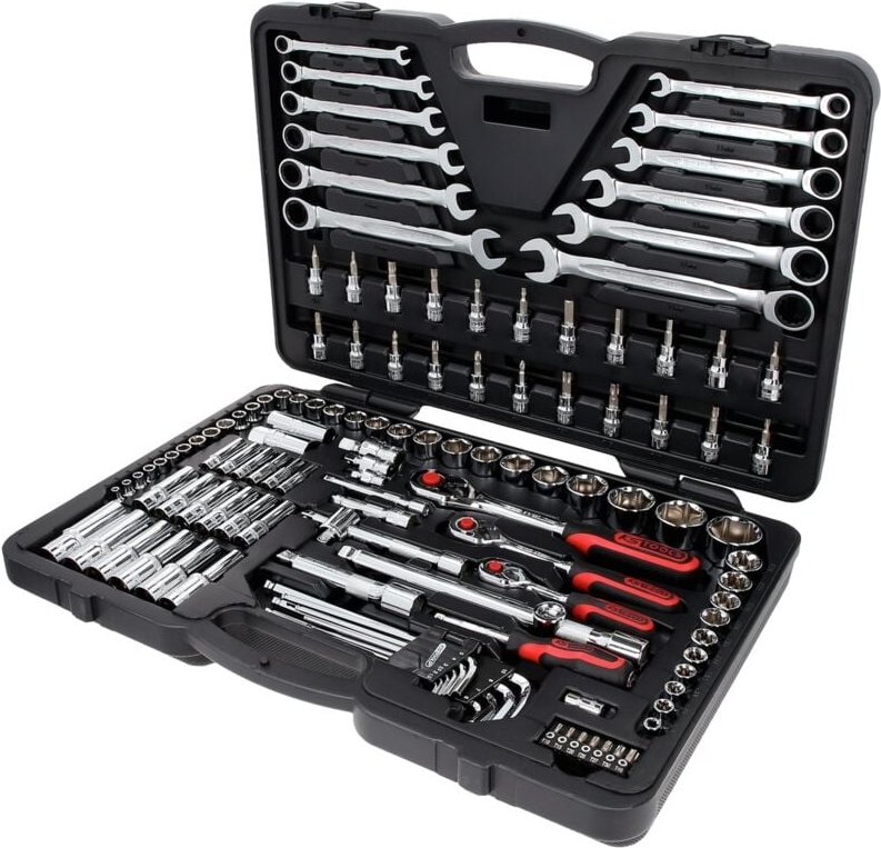 KS-Tools 918.0724 CHROME+ Steckschlüssel-Satz,124-