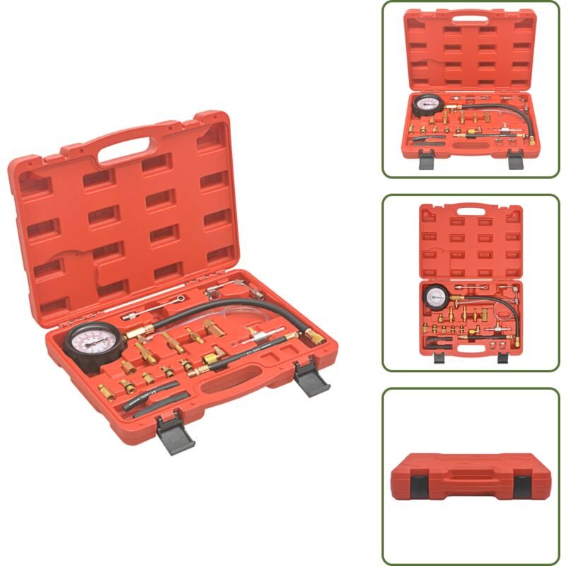 Kraftstoff-Einspritzdruck-Prüfer-Set - Kraftstoffprüfung - Druckmessgerät - Einspritzdruck - Autowerkstatt - Diagnosetoo...
