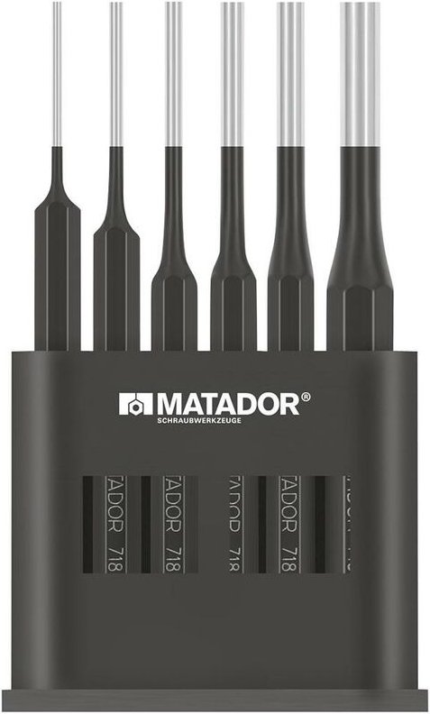 Splintentreiber-Satz, Halter, 6-tlg., 2-8 m