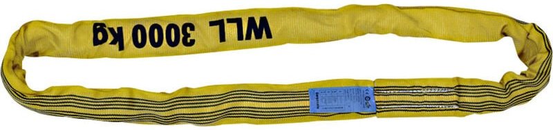 47203219 Rundschlinge Arbeitslast (WLL)=3 t Gelb en 1492-2 din 1492-2 - Petex