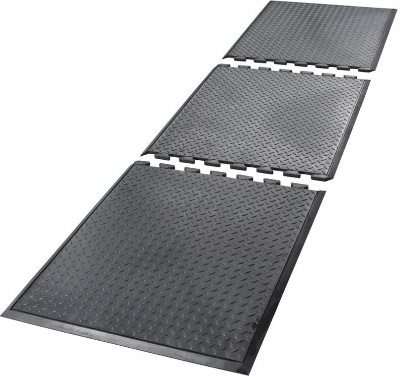 Arbeitsplatzmatten Set 240x70 cm erweiterbar Werkstattmatte Anti-Rutsch - ADB