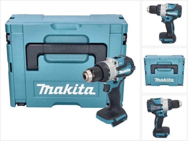 Makita DDF 489 ZJ Akku Bohrschrauber 18 V 73 Nm Brushless Solo + Makpac - ohne Akku, ohne Ladegerät