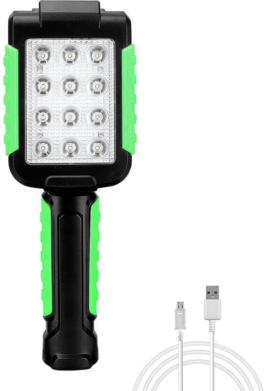 LED-Arbeitsleuchte, faltbare USB-Aufladung, Arbeitsleuchte für den Außenbereich, Inspektionslampe, multifunktionale Notl...