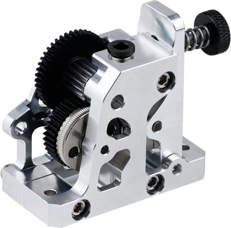 Metallextruder aus gehärtetem Stahl für 3D-Drucker, verbesserte Big Gear POM-Antriebshardware für Vorn 2.4V0 Ender 3 CR-...