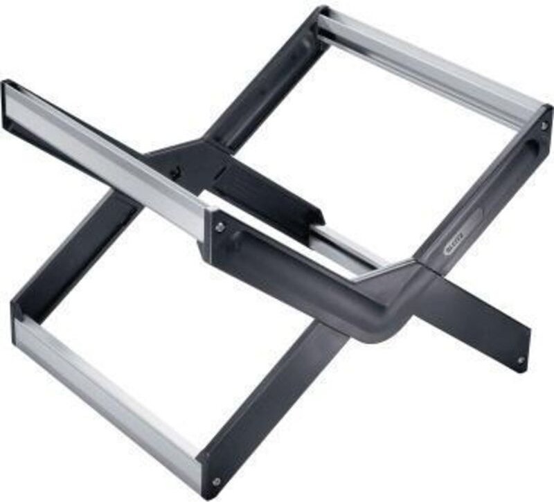 Hängekorb DIN A4 25 Hängemappen Polystyrol/Aluminium dunkelgrau