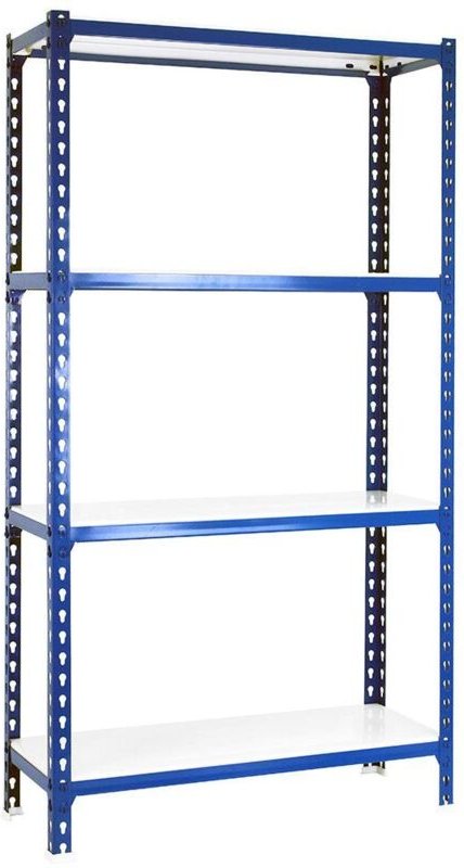 Simonrack SIMONCLICK SUPERPLUS 4/300 Metallregal blau und weiß