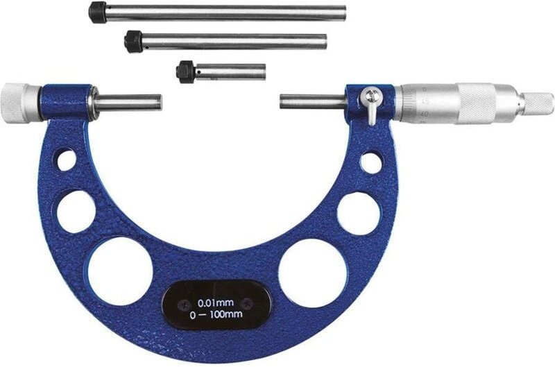 FORMAT Bügelmessschraube mit Endmaß 0- 100mm