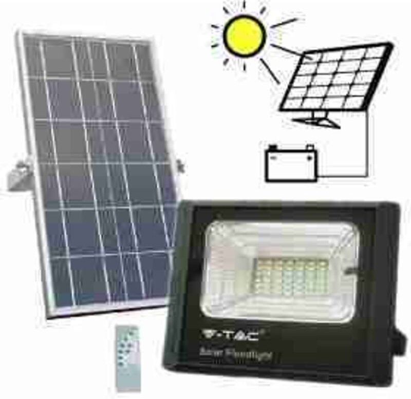 LED940 VT-418 18W LED-Kuppelleuchte quadratisch schwarzer Rahmen 4000K IP44