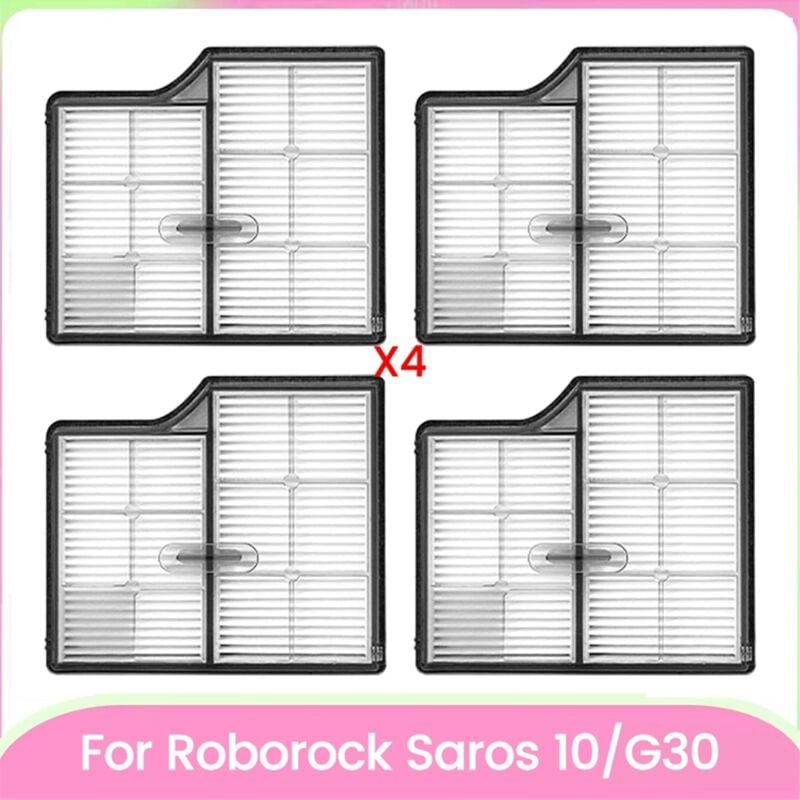 4-teiliger HEPA-Filterersatz für Saros 10/G30 Staubsauger
