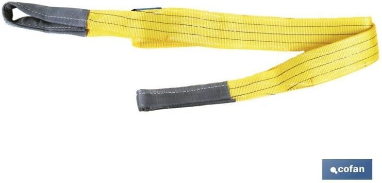 Flache Polyesterschlinge 3000 kg x 10 m