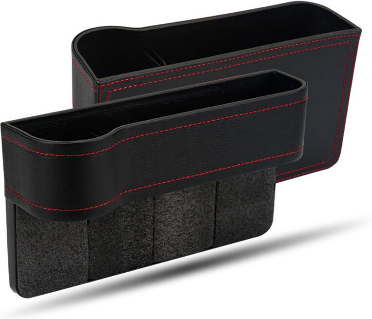 CSPARKV 2 Stück Autositz-Seiten-Organizer, Auto-Organizer, Autositz-Organizer, Autositz-Seitentasche, Organizer zur Aufb...