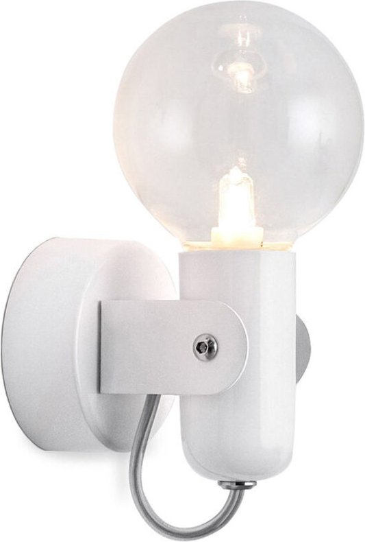 Wandleuchte - Metall - Finn Weiß