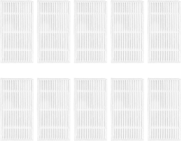 10PCS Waschbar Hepa-Filter Ersatz Teile für VCR04W Roboter Staubsauger Zubehör Filter