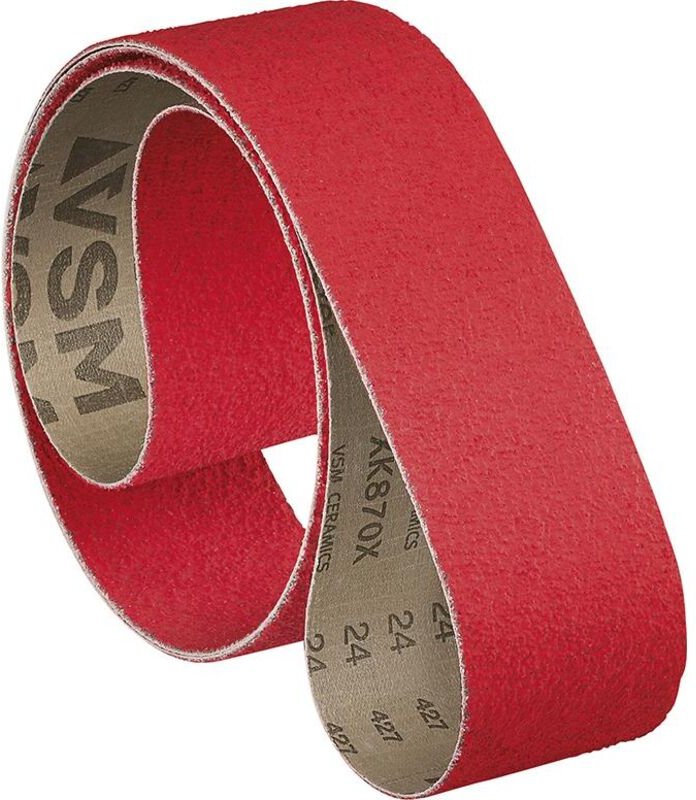 Schleifgewebeband Keramik 30x533mm K80 vsm