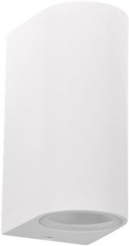 Außen-Garten-Wandleuchte Boston 2xGU10 IP44 weiß Goldlux