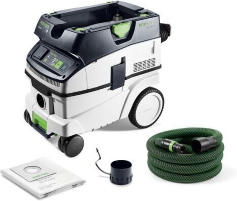 Absaugmobil cleantec ctm 26 ei, inkl Hauptfilter Filtersack Saugschlauch - Festool
