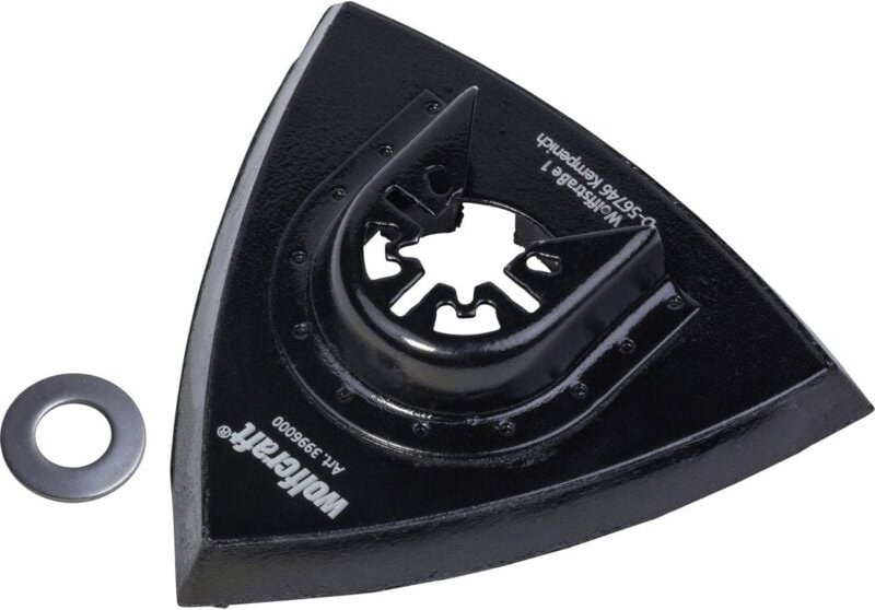 Delta Schleifplatte 93 mm für Bosch pmf Multifunktions Werkzeug - Wolfcraft