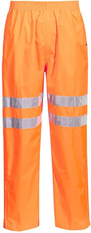 Hose mit 2 Reflektorstreifen Hi-Vis Verkehrsorange L - FR(46-48) - UK(36-38)