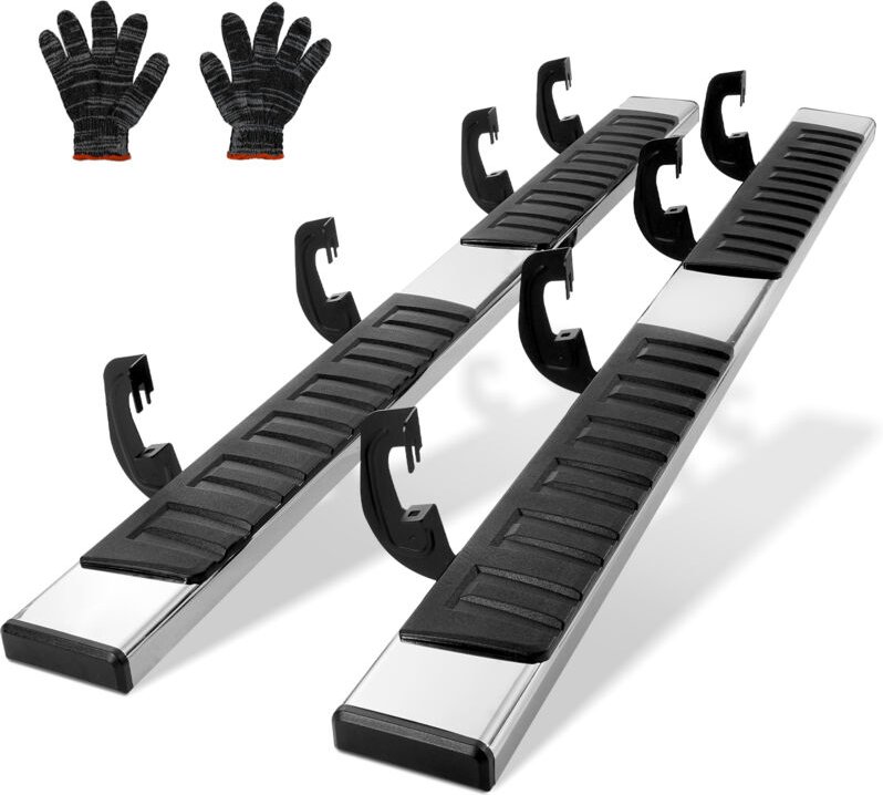 VEVOR 6 Zoll Trittbretter kompatibel mit 2007–2018 Chevy Silverado/GMC Sierra 1500 Crew Cab/2019 2500HD 3500HD 1500 LD, ...