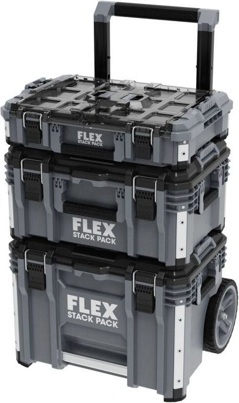 Flex Transportkofferset Transportsystem STACK PACK Standard TK-L SP SET-1 531461
