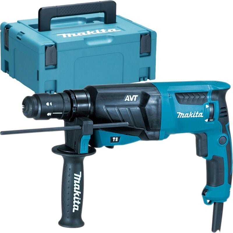 Thumbnail - Makita HR2631FTJ Kombihammer für SDS-PLUS 26 mm 800 W im MAKPAC