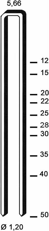 Alsafix - Klammern Type e 20 mm aus Stahldraht verzinkt (5000 Stück)