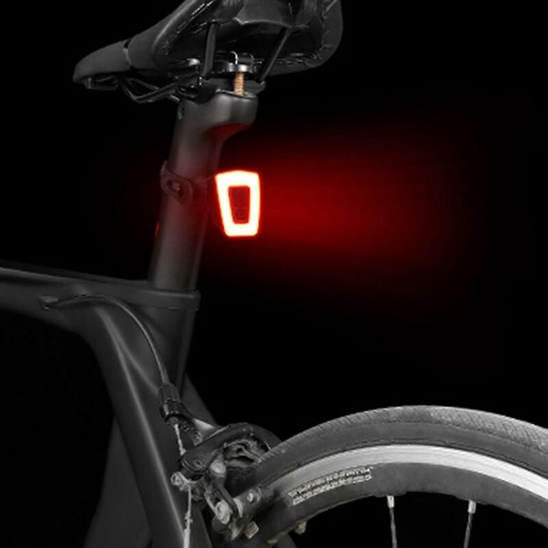 Woosien - Fahrrad-Rücklicht, wiederaufladbar, usb, Radfahren, LED-Rücklicht, wasserdicht, Sicherheitswarnung, Fahrradlic...