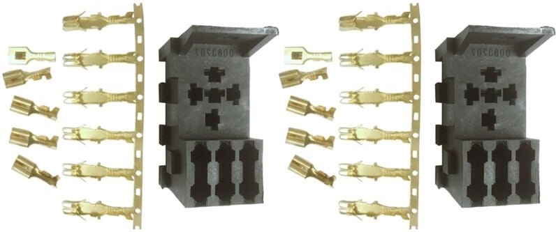 Tlily - 2X für Auto Rv Yacht Relais & 3 Sicherungs Sockel Kit - 4, 5 Pin & Flasher Relais Ato Sicherungs Halter Sockel B...