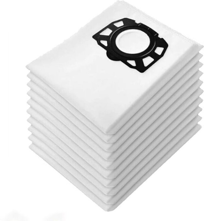 Confezione da 10 sacchetti per aspirapolvere per Karcher WD4 WD5 WD6 MV4 MV5 MV6