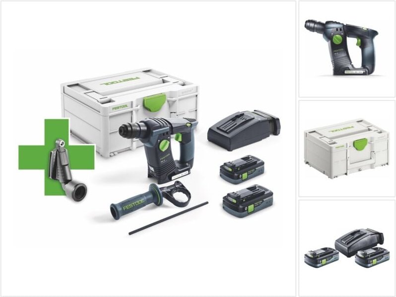 Bhc 18 hpc 4,0 I-Plus Promo 21 Akku Bohrhammer 18 v 25 Nm 1,8 j sds Plus Brushless ( 577206 ) + 2x Akku 4,0 Ah + Ladeger...