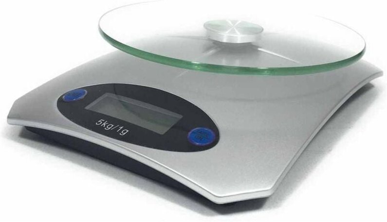 Thumbnail - Küchenwaage digital 5kg Tragkraft mit Glasplatte