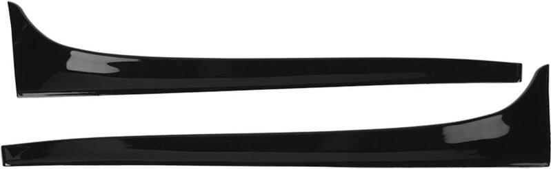 Jeffergarden - 2 Stück ABS-Auto-Heckfenster-Seitenflügel-Spoiler, passend für Volkswagen Golf 7 14–19