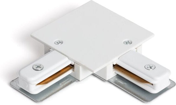 Thumbnail - Ledkia - Verbinder Typ l für 1-Phasenstromschiene Einbau Unterputz Aluminium Weiß