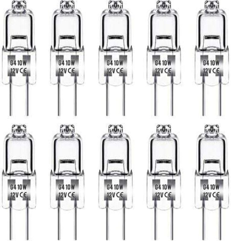 Thumbnail - Lablanc - G4-Halogenlampe, 12 v, 10 w, G4-Glühbirne, warmweiß 3000 k, 150 lm, dimmbar, G4-Halogenlampe, transparente Kap...