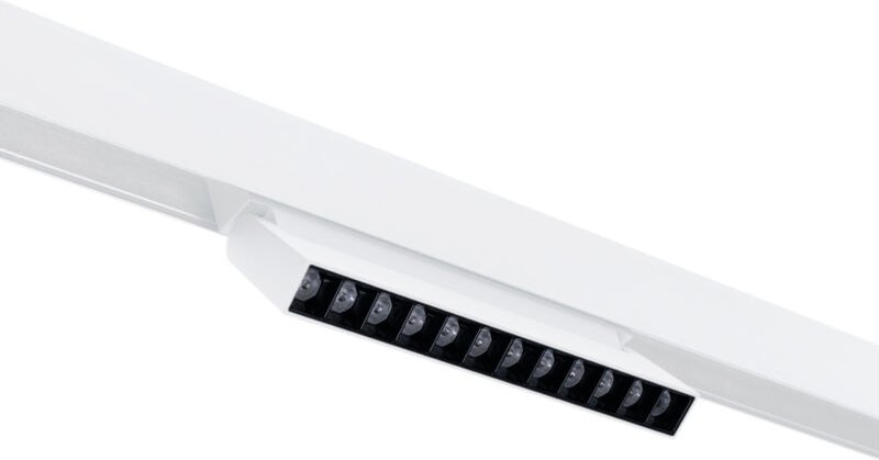Barcelona Led - Verstellbarer linearer Strahler für Magnetschiene 48V- 12W -