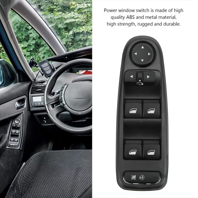 Thumbnail - Jeffergarden - Interruptor del elevalunas eléctrico 6554.YH Reemplazo del interruptor del elevalunas eléctrico para citr...