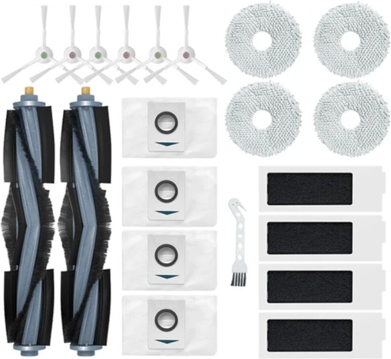 21PC für T20 Wichtigsten Seite Pinsel Mopp Tuch Filter Staub Tasche